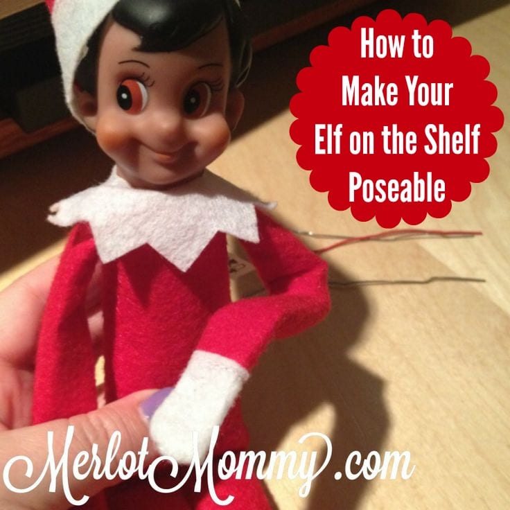How to Make Your Elf on the Shelf Poseable