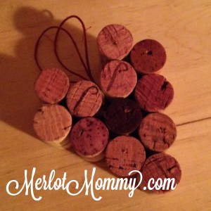 valentine wine cork heart craft