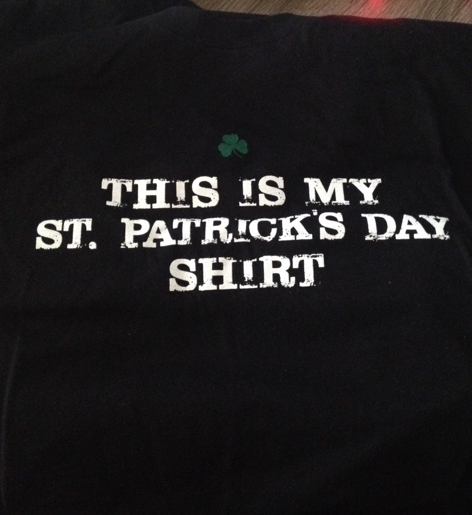 st. patrick's day tees