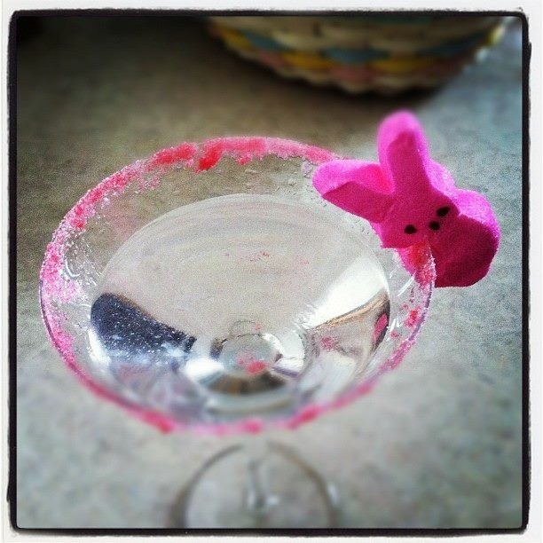 Pink Marshmallow (Peeps) Martini