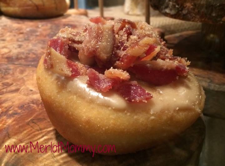 maple bacon donut portobello