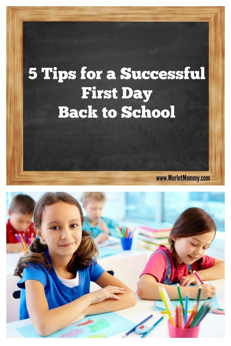 5 Tips for a Successful First Day Back to School #BTS #BackToSchool