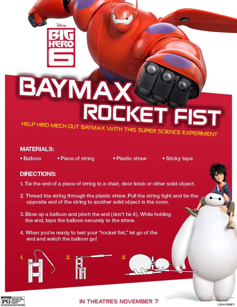 Free #BigHero6 Actvity Sheets Available for Download #MeetBaymax