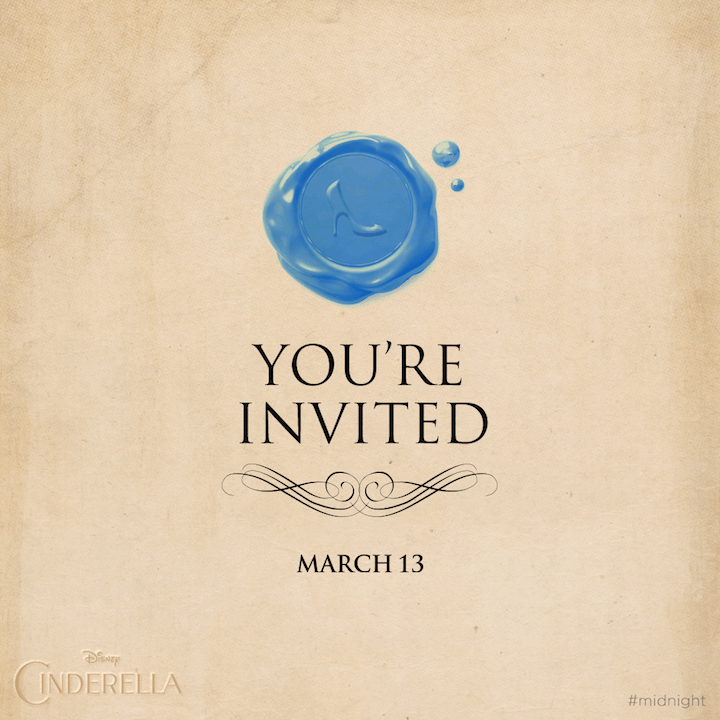 I'm invited to the Glam Ball and Red Carpet Premiere of Cinderella! #CinderellaEvent 