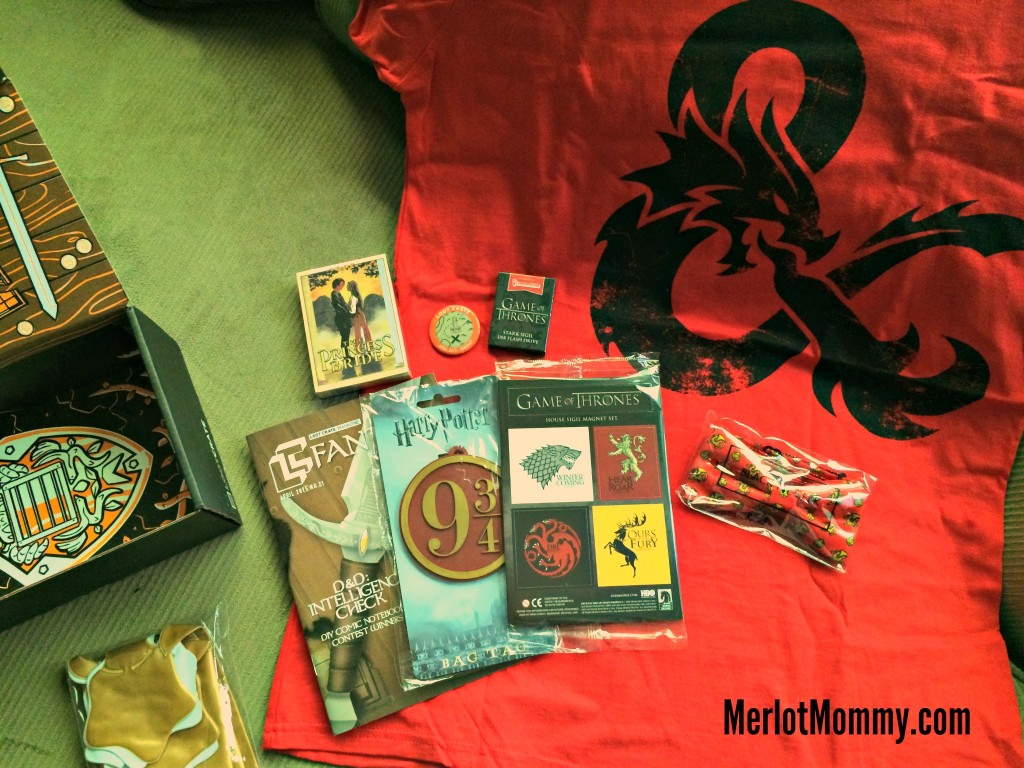 Game of Thrones featured in the April Loot Crate #GameofThrones