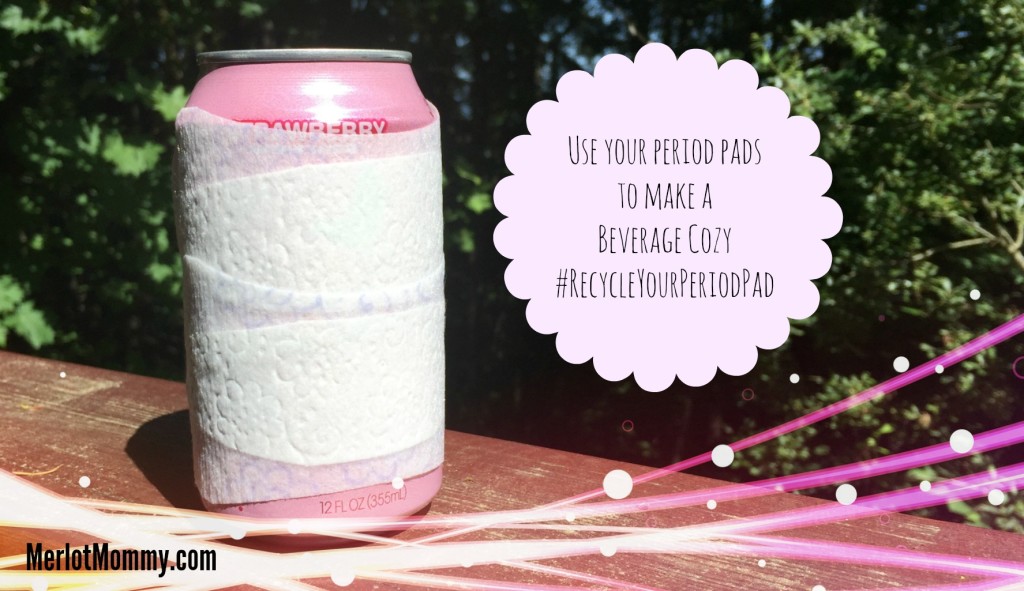 Recycle Your Period Pad with Poise Thin-Shape Pads for LBL #RecycleYourPeriodPad