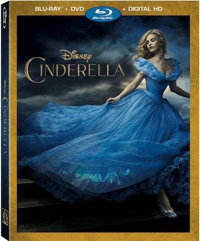 CINDERELLA on Blu-Ray and DVD 9/15