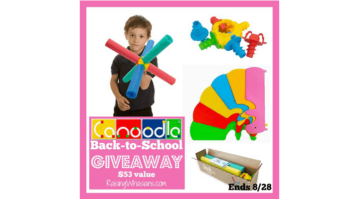 Canoodle Toy Back-to-School Prize Pack #Giveaway ends 8/28