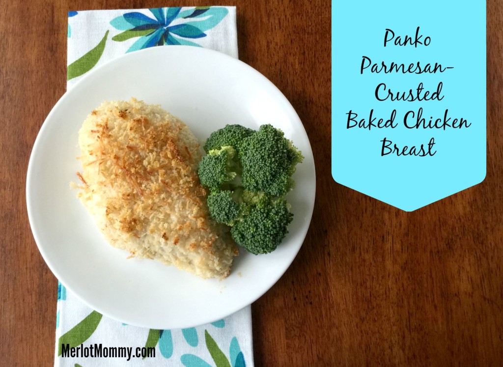 Panko Parmesan-Crusted Baked Chicken Breast Recipe #FavRanchFlav @HiddenValley