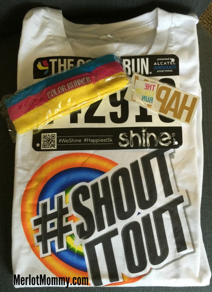 Join me at the Color Run in Portland on September 12 #ShoutItOut