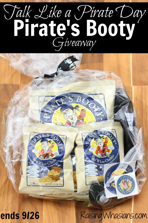 Enter to Win the Pirate's Booty Prize Pack #Giveaway ends 9/26