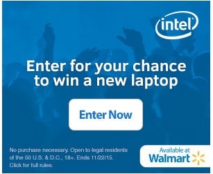 Enter for a Chance to Win a new Intel Laptop! #UpgradeWithIntel