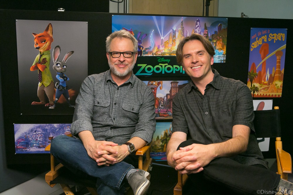 Exclusive Interview with Zootopia's Byron Howard, Rich Moore, and Clark Spencer
