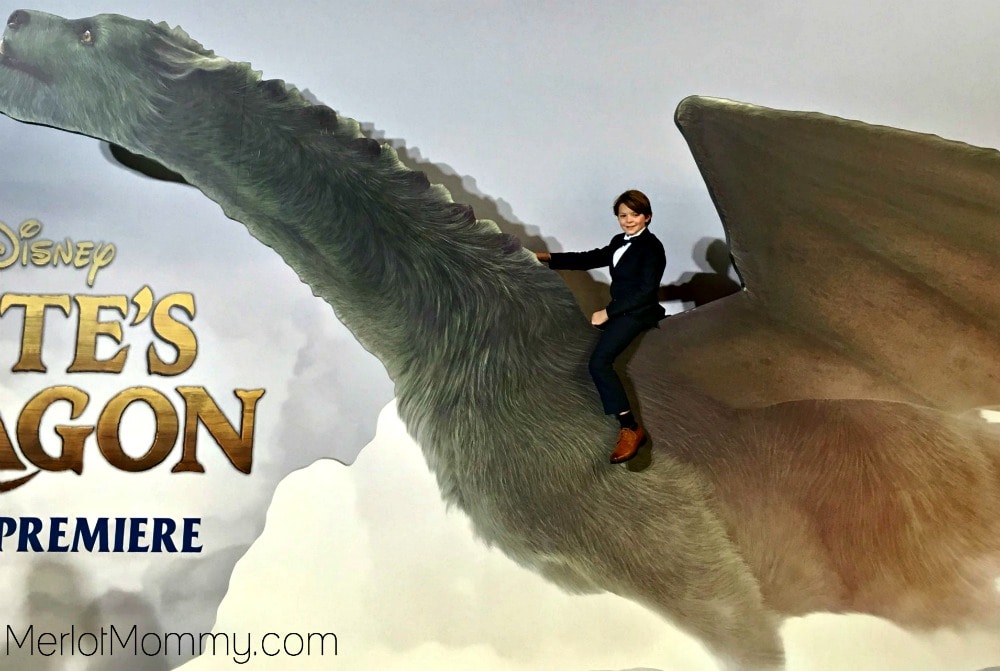 Behind-the-Scenes at the Pete's Dragon Red Carpet Premiere Event