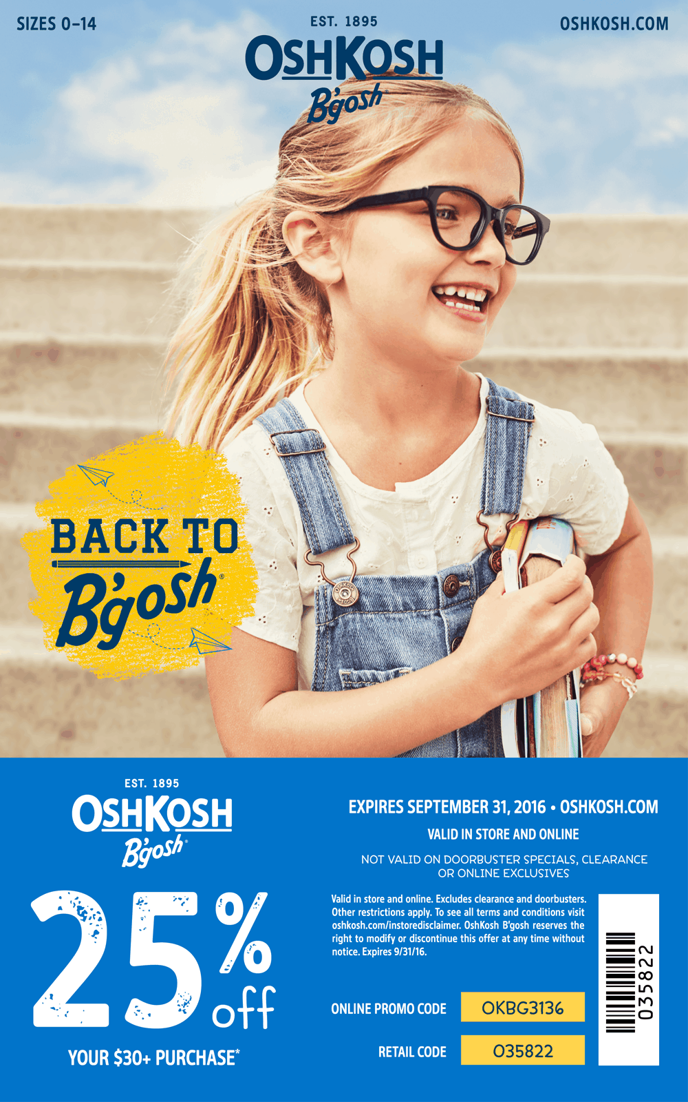 Shop Back-to-School Styles with OshKosh B'Gosh + Giveaway