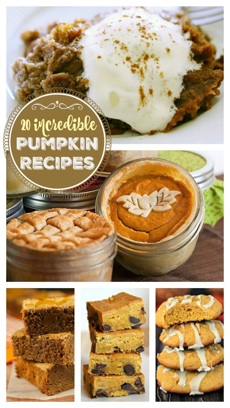 20 Incredible Pumpkin Recipes