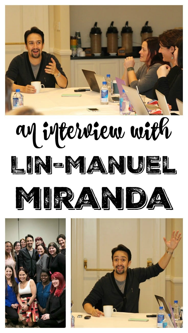 Exclusive Interview Lin-Manuel Miranda Moana Movie