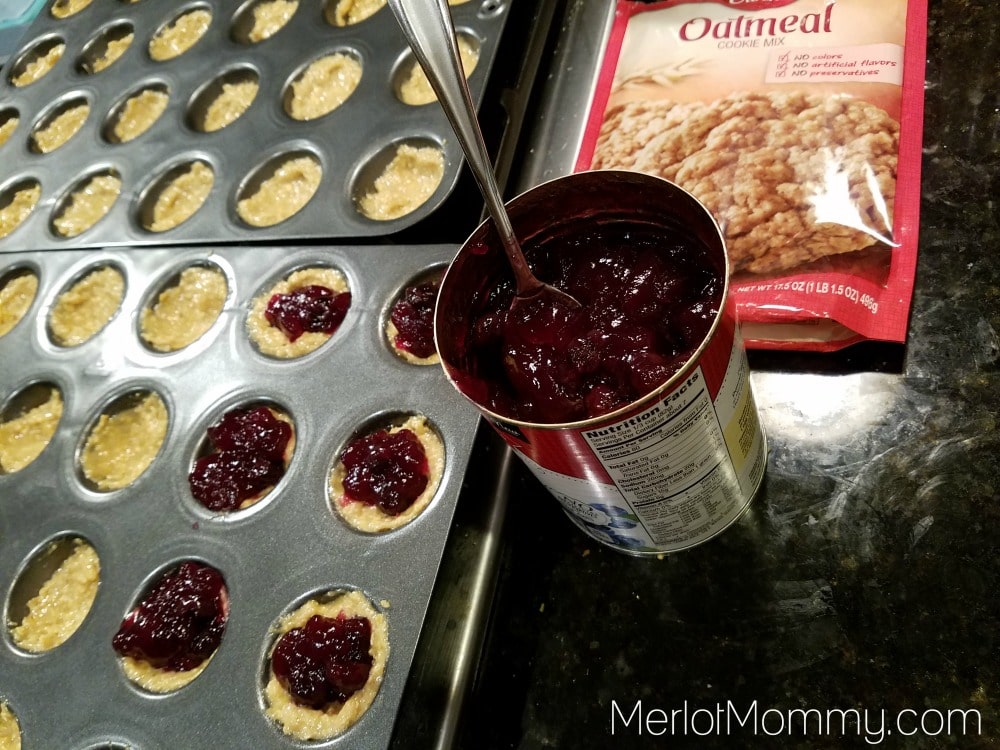 Spreading Cheer with Betty Crocker Cookies - Blueberry Oatmeal Cups