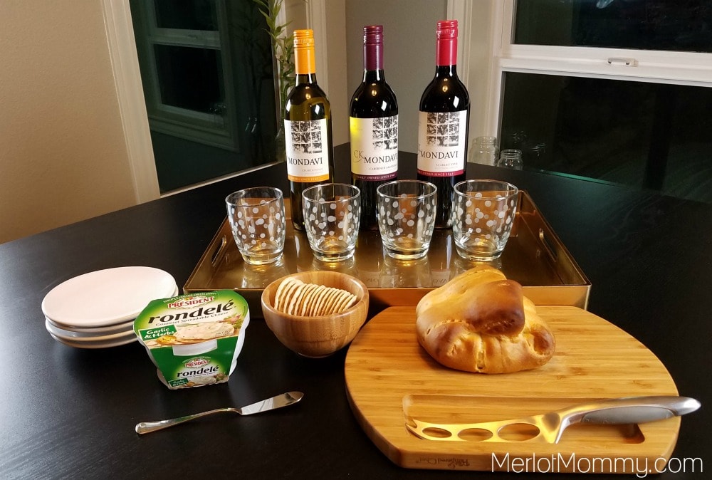 Baked Brie in Puff Pastry - Holiday Entertaining Spread with CK Mondavi
