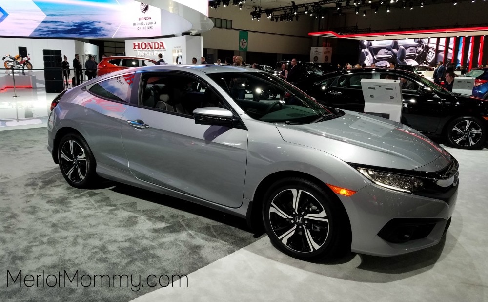 Sexy and Sustainable Cars with Steel are Key at LA Auto Show - Honda Civic Touring