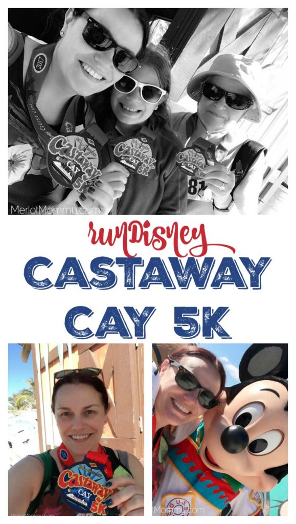 runDisney Castaway Cay 5k for the Family on the Disney Cruise Line collage