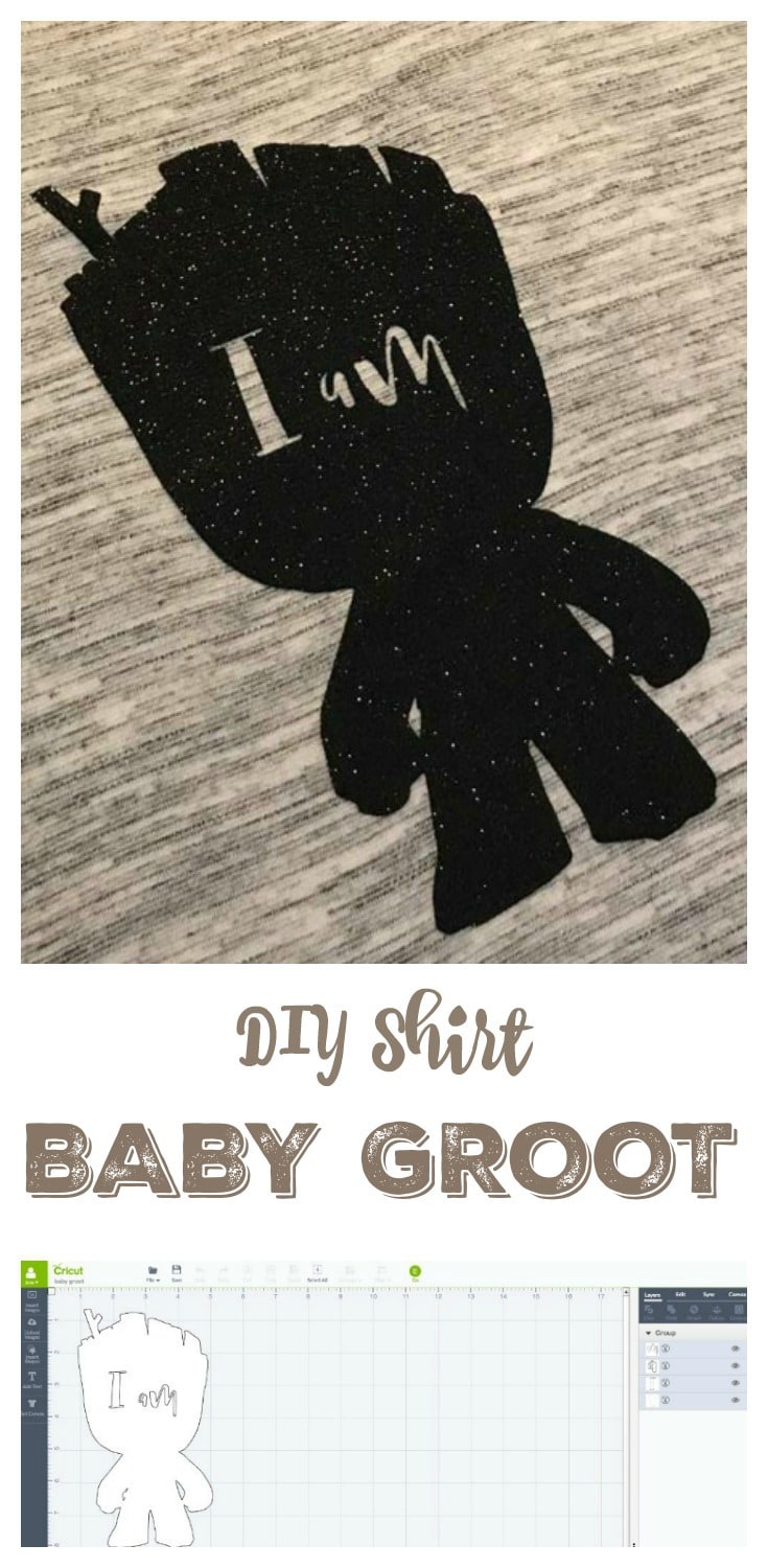 DIY Baby Groot Shirt