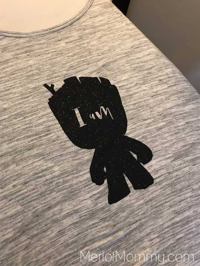 DIY Baby Groot Shirt