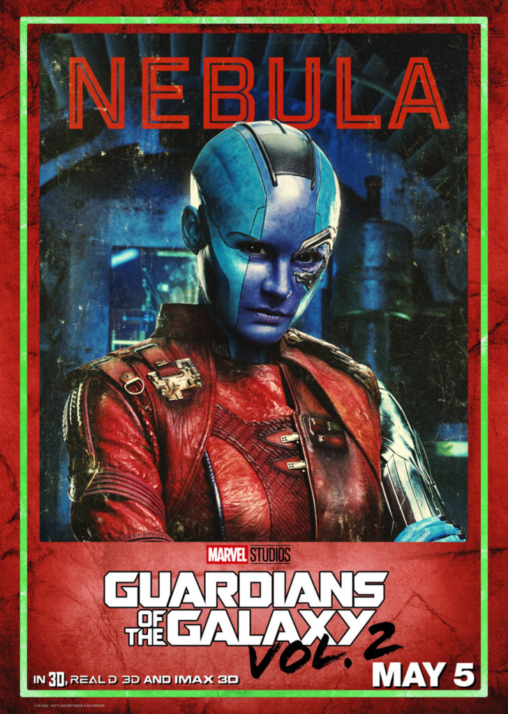 Guardians of the Galaxy Karen Gillan as Nebula