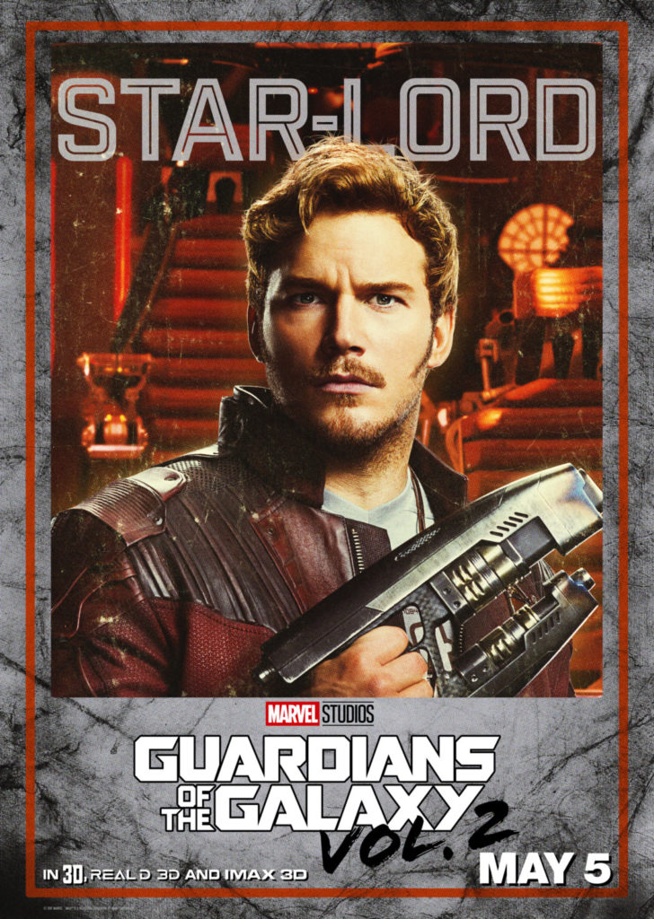 Guardians of the Galaxy Chris Pratt as Star-Lord / Peter Quill