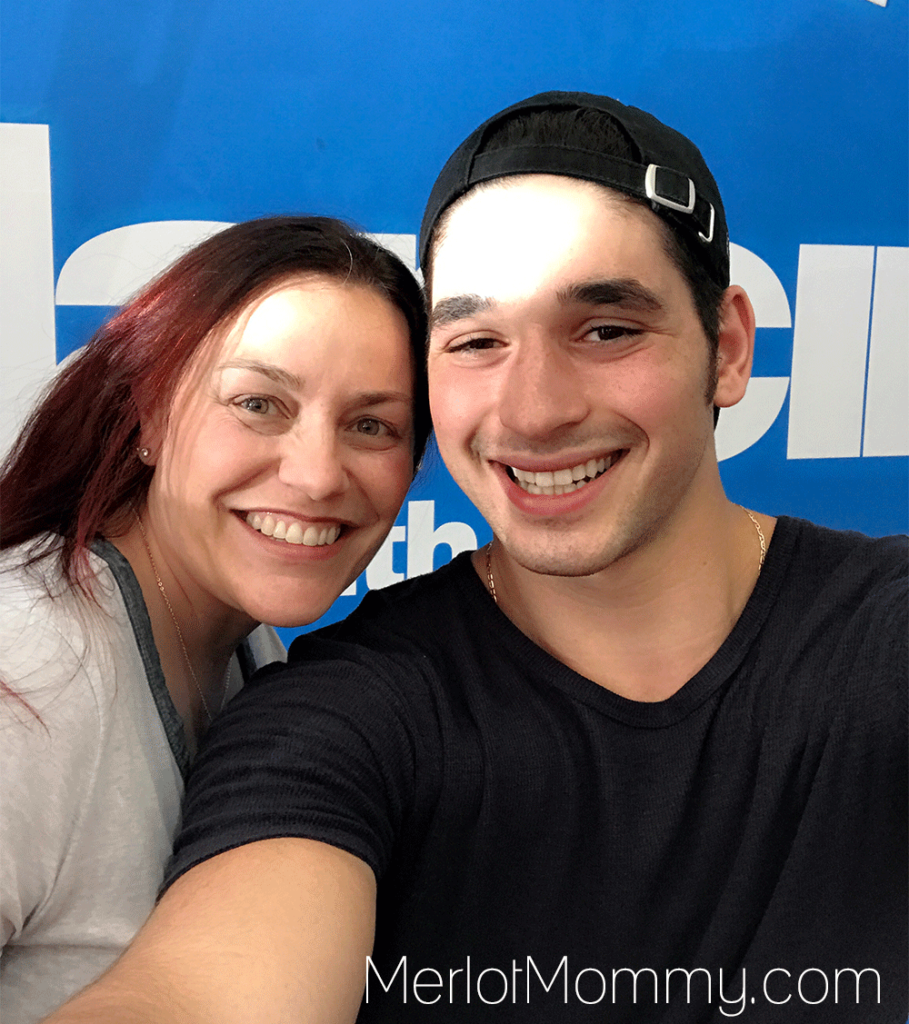 Attempting to Dance with the Dance Troupe of Dancing with the Stars: Merlot Mommy and Alan Bersten