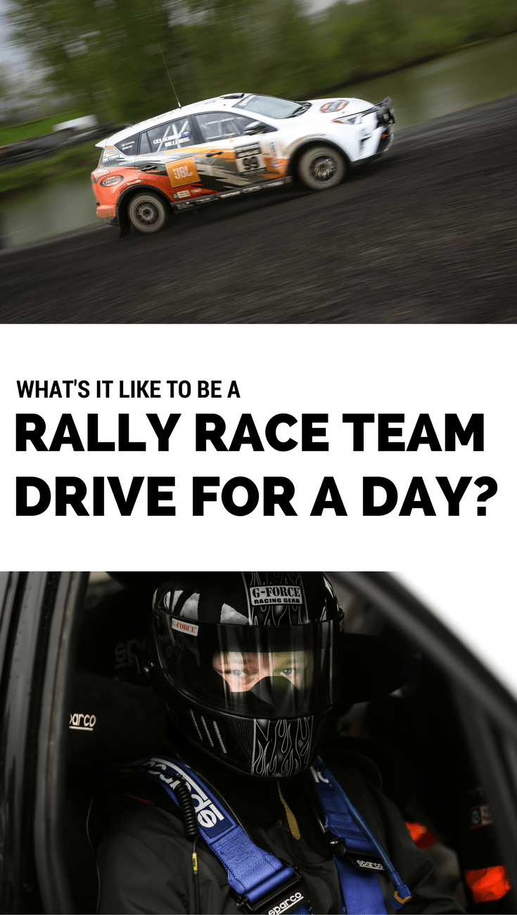 What's it Like to be a Rally Race Team Driver for a Day?