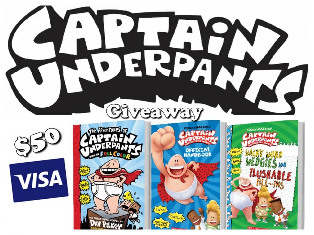 Win a Captain Underpants Prize Pack