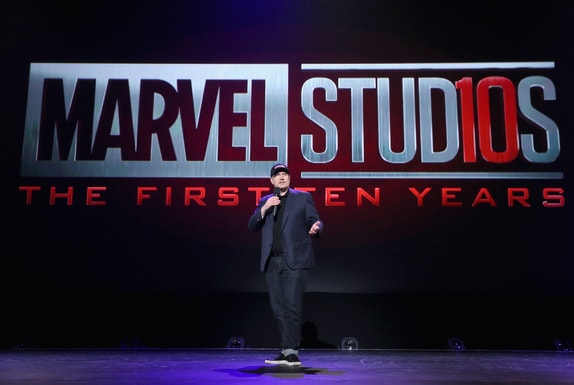 Upcoming Disney, Marvel Studios, and LucasFilm Live-Action Films - D23 Expo Recap - Marvel STudios 10 Year Logo