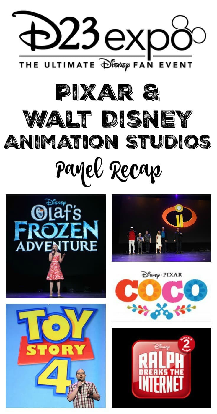 Pixar and Walt Disney Animation Studios Panel Recap