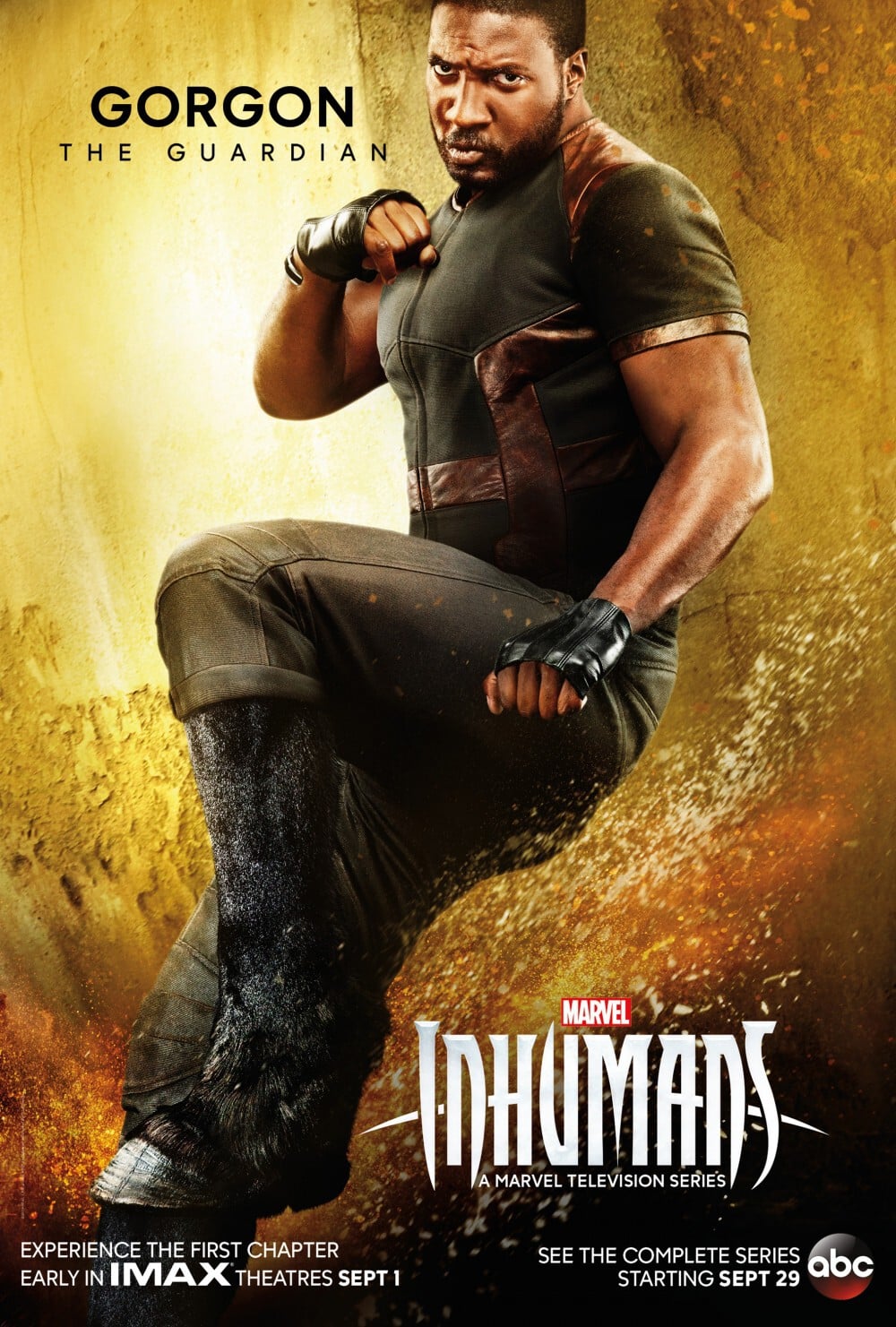 Marvel's Inhumans - New Character Poster Gorgon