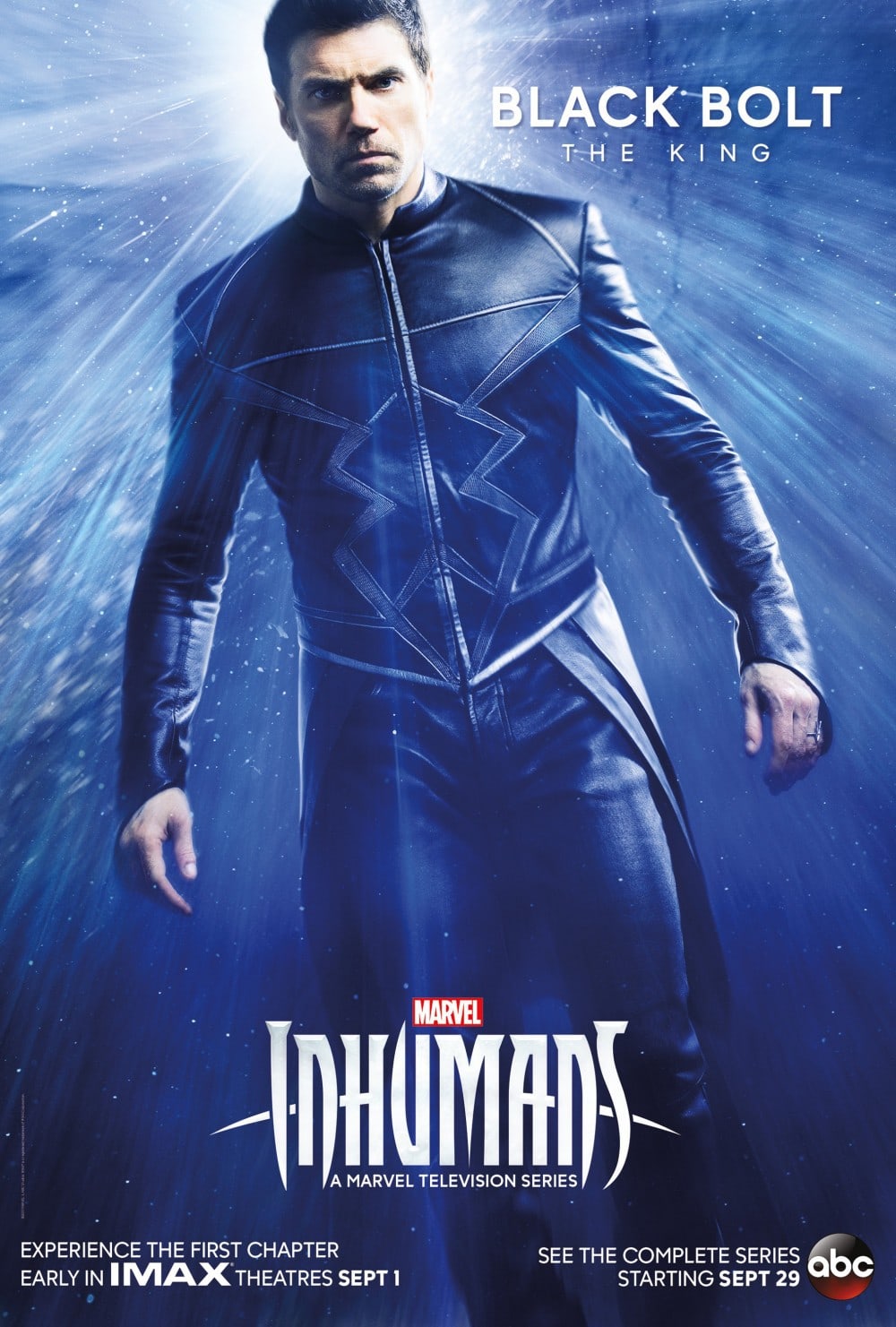 Marvel's Inhumans - New Character Posters and Trailer Black Bolt