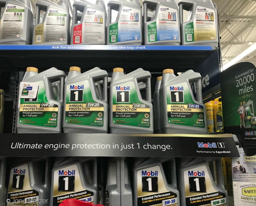 Car Care Essentials - Oil Change with Mobil 1 Annual Protection Motor Oil
